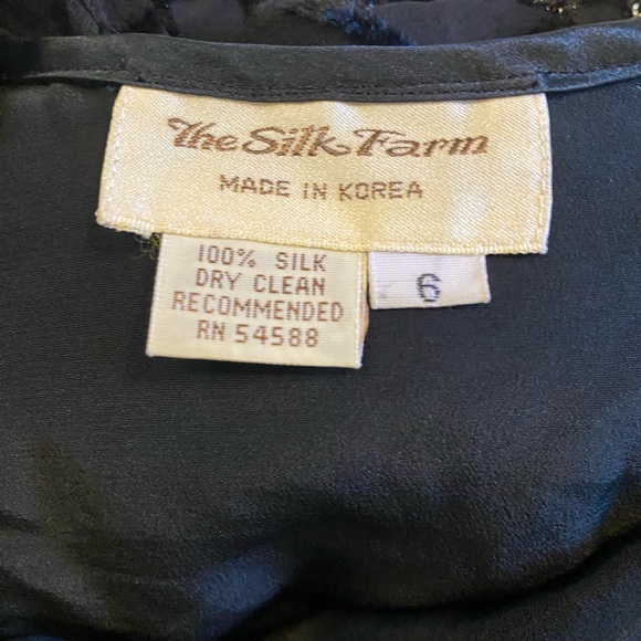 THE SILK FARM VINTAGE EVENING GOWN - Picture 3 of 6